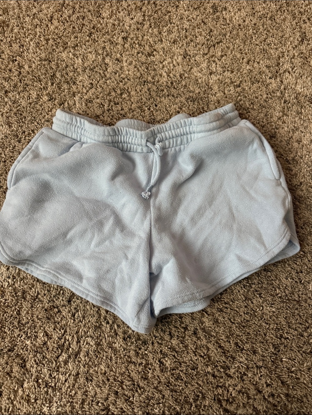 art class Light Blue Fleece Athletic Shorts